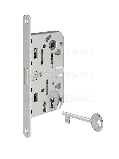 Zamek magnetyczny na klucz 90/50 chrom satynowy F18 AGB B061015041 Mediana POLARIS 2XT, symbol B061015041
